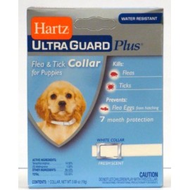 Hartz Ultraguard Plus Flea & Tick Collar For Puppies, Water Resistant