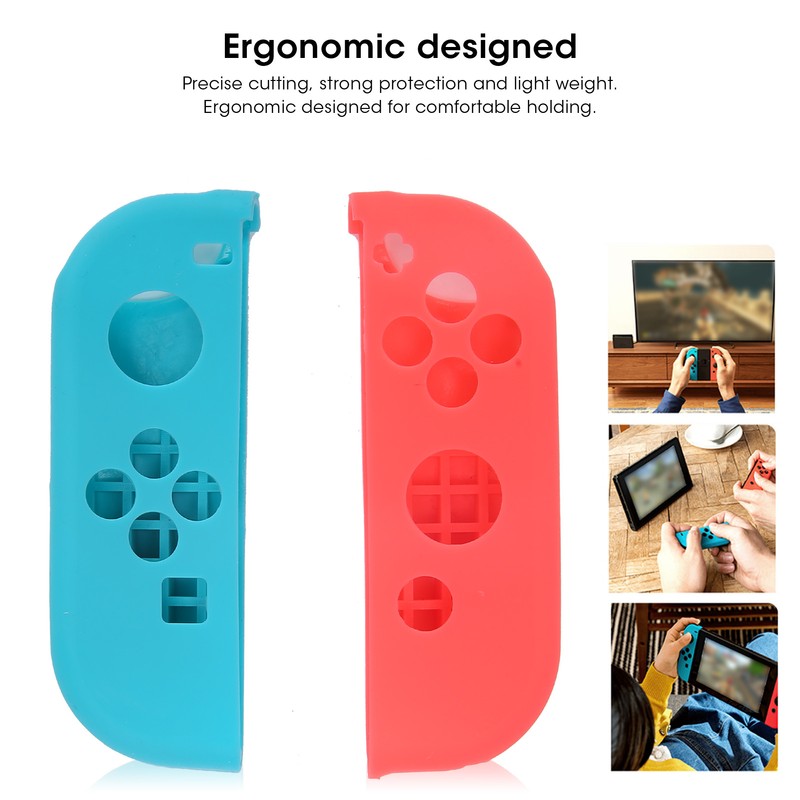 5 Sets Silicone Gamepad Cover Strong Protection Game Machine Accessory