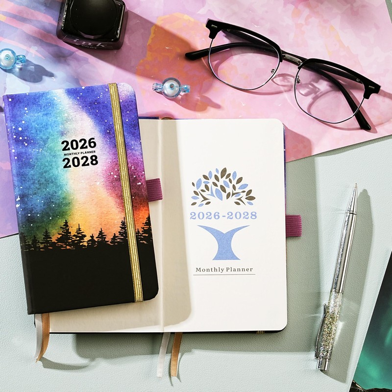 2026-2028 Pocket Planner/Calendar - 3 Year Monthly Planner 2026-2028 from