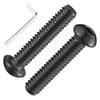 Wensilon (50Pcs) 1/4-20 * 1-3/4 Button Head Socket Cap Bolts