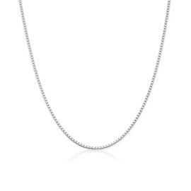 BHUBREA Sterling Silver Rope Chain Braid Twist Link Necklace for Women 2mm Cadena de Plata Para Mujer Solid Real 925 Silver, 22 Inch, Sterling Silver, No Gemstone