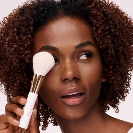 Ogee Powder Brush - Professional Quality Makeup Brush - Ultra-Soft Powder Setting Brush with Vegan Fibers for Flawless Application