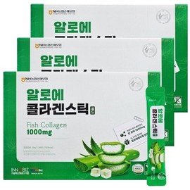 더존건강 Aloe Collagen Stick 26 packs 3 boxes Duzone Health / 알로에 콜라겐 스틱 26포 3박스 더존건강