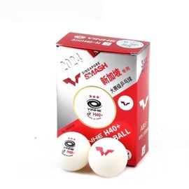 Ppbigu Yinhe/Galaxy 6pcs New Material H40+ 3-Star WTT Pingpong Balls, 2024 Singapore Grand Slam Table Tennis Balls, Seamed ABS ITTF Aproved Table Tennis Racket Ball (1-Pack-6-Balls)