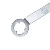 sourcing map Track Spikes Wrench Dual Interface Aluminum Non-Slip Shoes