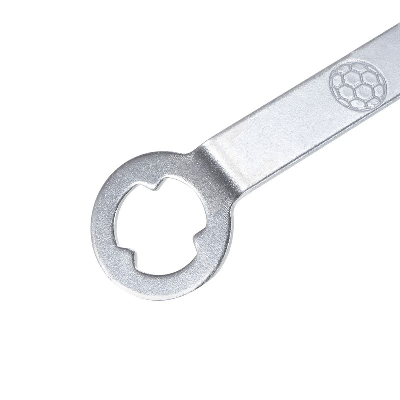 sourcing map Track Spikes Wrench Dual Interface Aluminum Non-Slip Shoes