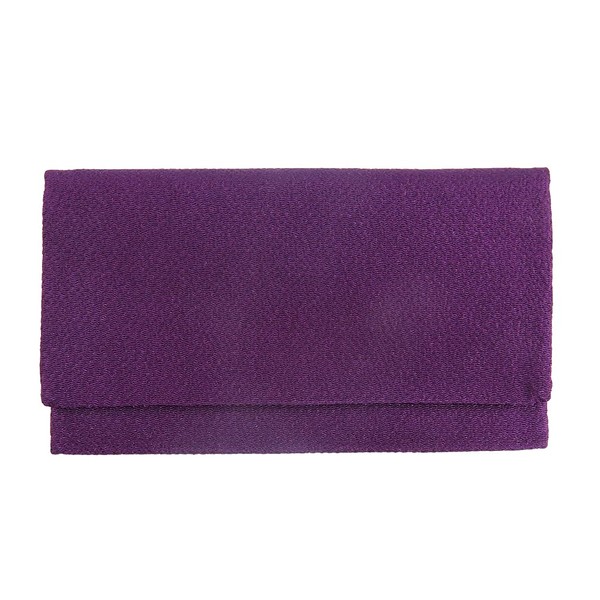 Fukusa Fukusa, Kyoto, Traditional Crafts, Handmade, Made in Japan, Crepe, Gold Enclosures, For Ceremonial Occasions, Weddings, Celebrations, Going Through Night, Funerals, Passbook Holder, Mask Case (Purple)