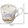 Noritake TT97855/4924-3 My Neighbor Totoro Mug, Microwave Safe, Bone China