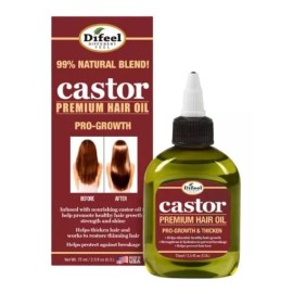 Difeel Aceite De Ricino Castor Tratamiento Crecimiento Cabello