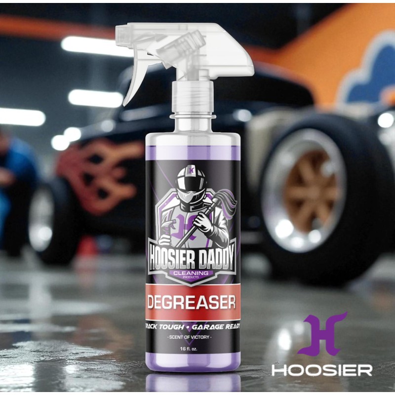 Hoosier Daddy 16oz Degreaser - Ultra-Tough Formula Destroys Grease, Oil,