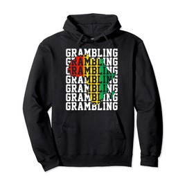 Grambling HBCU with Africa Historical Black College Alumni Pullover Hoodie