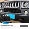 PIUGILH Front Bumper Lower Grille Cover Compatible with Hummer H2