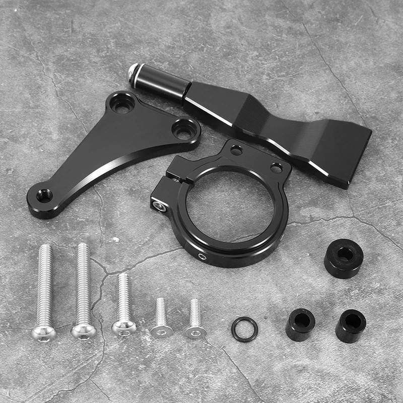 Aluminum Alloy Steering Damper Stabilizer Mounting Bracket Fits for Honda