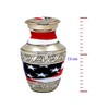 Akanksha Arts Classic Small Mini Cremation Keepsake Urn for Human