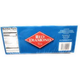 Red Diamond All Natural Iced Tea Bags Gallon Size, 12 Count (1)