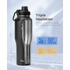 Trebo - Botella de agua de 32 onzas con mango