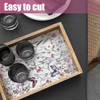 vuacepe Drawer and Shelf Liner for Kitchen Cabinets,Non-Adhesive Drawer Liner,Non-Slip