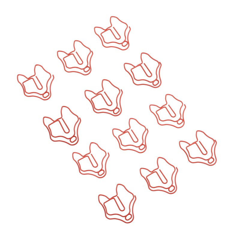 100pcs Adorable Animal Paper Clips Funny Scrapbook Paper Clips Small