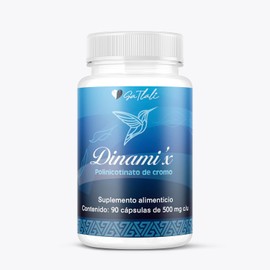 Gatlali Polinicotinato de Cromo Dynami´x Ga Tlali 90 capsulas 500mg