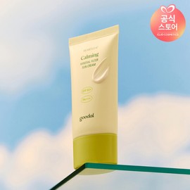 Clio (현대홈쇼핑)구달 맑은 어성초 진정 무기자차 선크림 50ml (Hyundai Home Shopping) GuDal Clear Mugwort Soothing Mineral Sunscreen 50ml