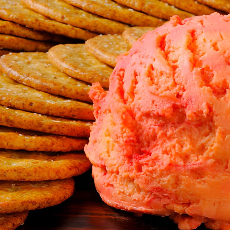 Deli Direct Port Wine Cheese Spread for Crackers, Cheese Dip