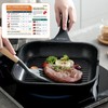 Meat Temperature Conversion Chart with Magnetic Backing Complete Cooking Chart