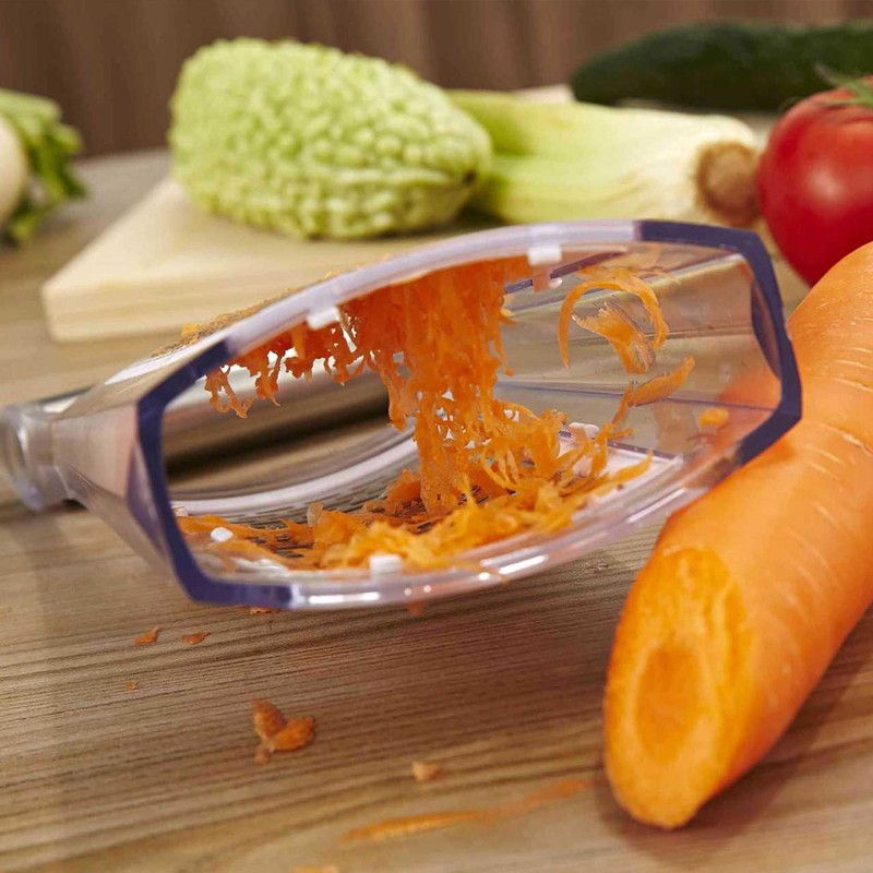 Multifunctional Kitchen Stainless Steel Cheese Grater Fruit Lemon Food Grinder