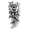 Sakura Fox5 Temporary Fox Tattoo Animal Tattoos Cherry Blossom Tattoos