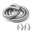 1" x 72" Universal Stainless Steel Exhaust Flex Pipe –