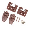 10 Pack Drawer Track Guide and Glides Dresser Center Mount