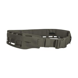 Tasmanian Tiger TT Molle Hyp Belt Low Profile Extremely Flat Lightweight Tactical Hypalon Warrior Belt Use & Service Belt Weapon Belt (Olive, XL (160 cm)), olive