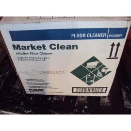 Ecolab 61248561 Market Clean Alkaline Daily Floor Cleaner 64 oz