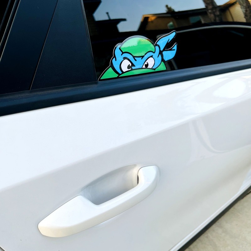 Ninja Turtles | TMNT | Car Peeker Decal | Pick