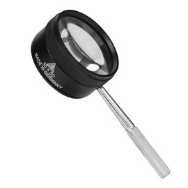 35X Handheld Magnifying Glass Hobby Magnifying Glass Handheld Magnifier Detachable Book Newspaper Magnifying Glass High Power Magnifying Glass Portable for Hobby Observation Stamps Inspection