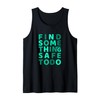 Light Teal Aqua Stay Safe Light Teal Aqua Graphic Tank