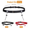 JDNFKG 2-piece number plate belt, number plate fix tool, adjustable
