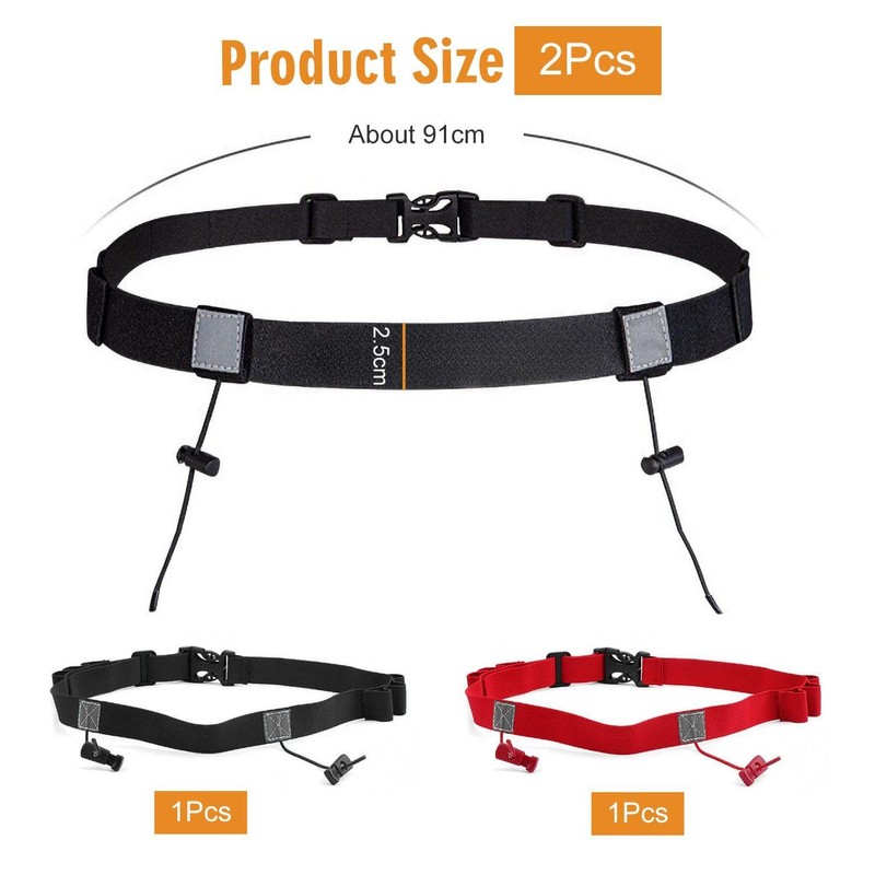 JDNFKG 2-piece number plate belt, number plate fix tool, adjustable