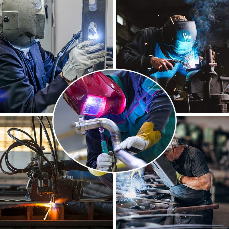 Intra-FIT TIG Welding Gloves, Premium Grain Goatskin, Spark-resistant Nomex Back,