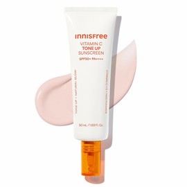 Innisfree Vitacy Blemish Tone-Up Sunscreen SPF50+ PA++++, 50ml, 1 piece / 이니스프리 비타씨 잡티 톤업 선스크린 SPF50+ PA++++, 50ml, 1개