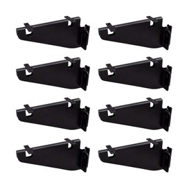 Mytee Products (Pack of 8) E Track Shelf Brackets - Enclosed Trailer Fixed Shelving Brackets - E-Track Accessories for Enclosed Trailer, Cargo Truck, Warehouse, Garage