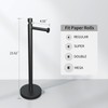 YUMORE Toilet Paper Holder Stand Freestanding, Weighted and Sturdy Matte