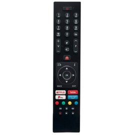 Replacement Remote Control Fit for Logik LED Smart HD TV L32SHE19(B) Remote RC43137P