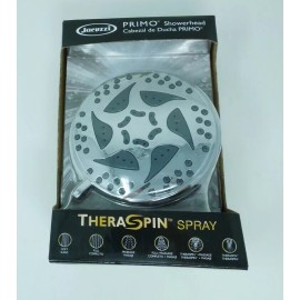 Jacuzzi Theraspin Chrome 6-Spray Shower Head 8484625J New