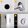 Mangsen Combination Cam Lock Security Locks Set of 2 Password