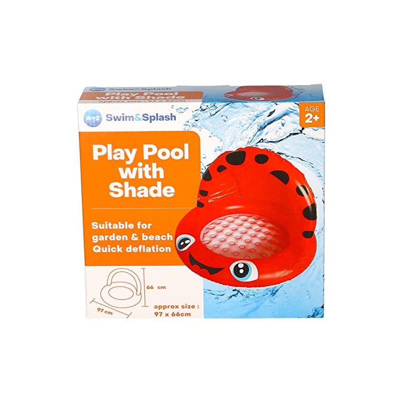 Padgett Bros 5651 Play Pool - Red - Medium