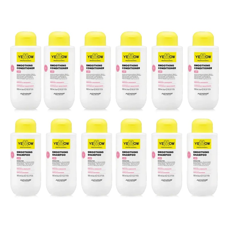 Yellow Liss 6 Shampoo + 6 Acondicionador 500 Ml
