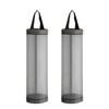 Eleutheromania Pack of 2 Plastic Bag Holder Hanging Folding Net