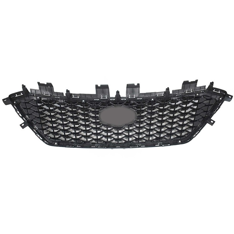 munirater Front Upper Grille Chrome Honeycomb W/O Radar Hole Replacement