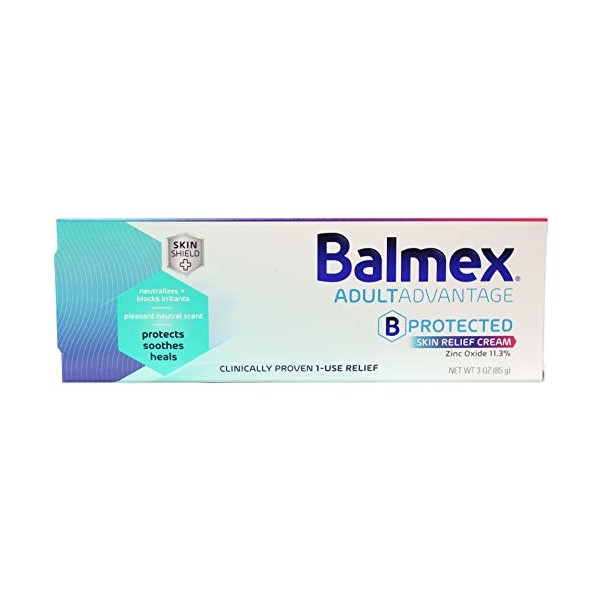 Balmex Adult Care Rash Cream 3 oz (Pack of 6)