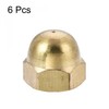 uxcell Acorn Hex Cap Nuts - 6Pcs M8 Dome Nuts